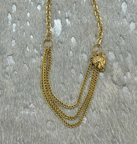 LN.027 - Gold Plated Cheetah
