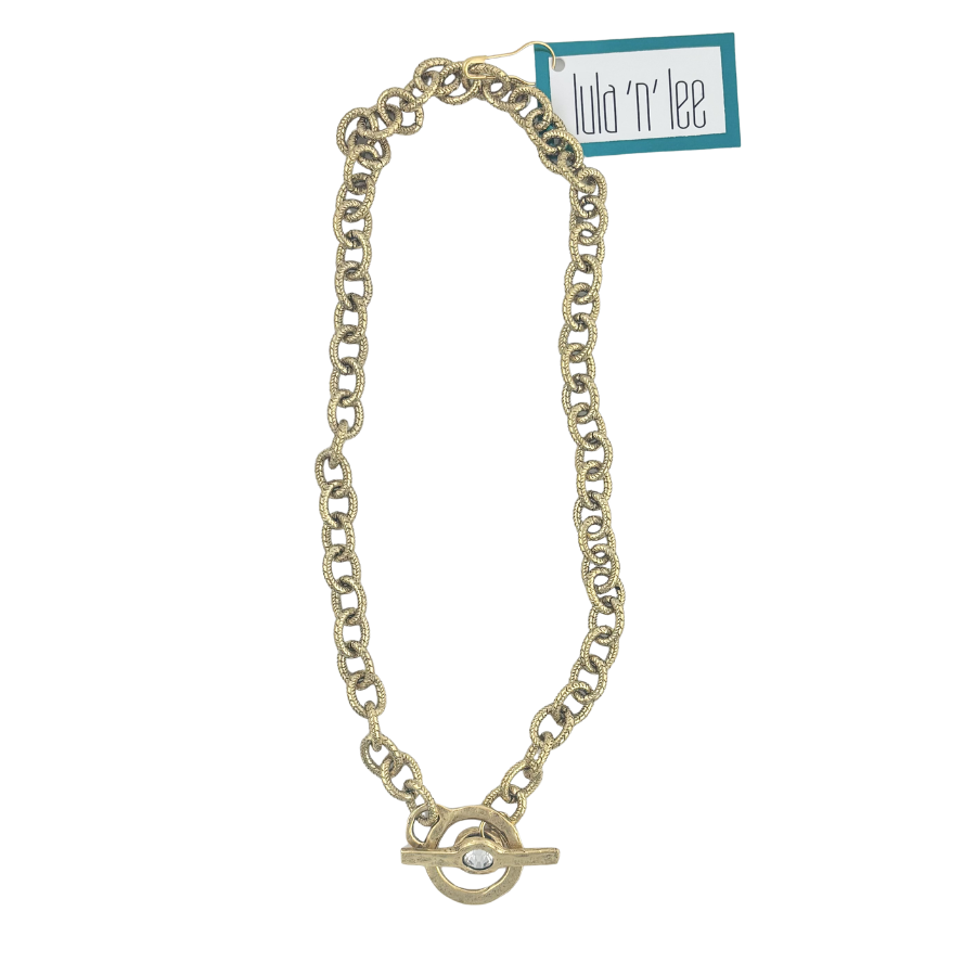 Necklace | Gold Toggle Necklace