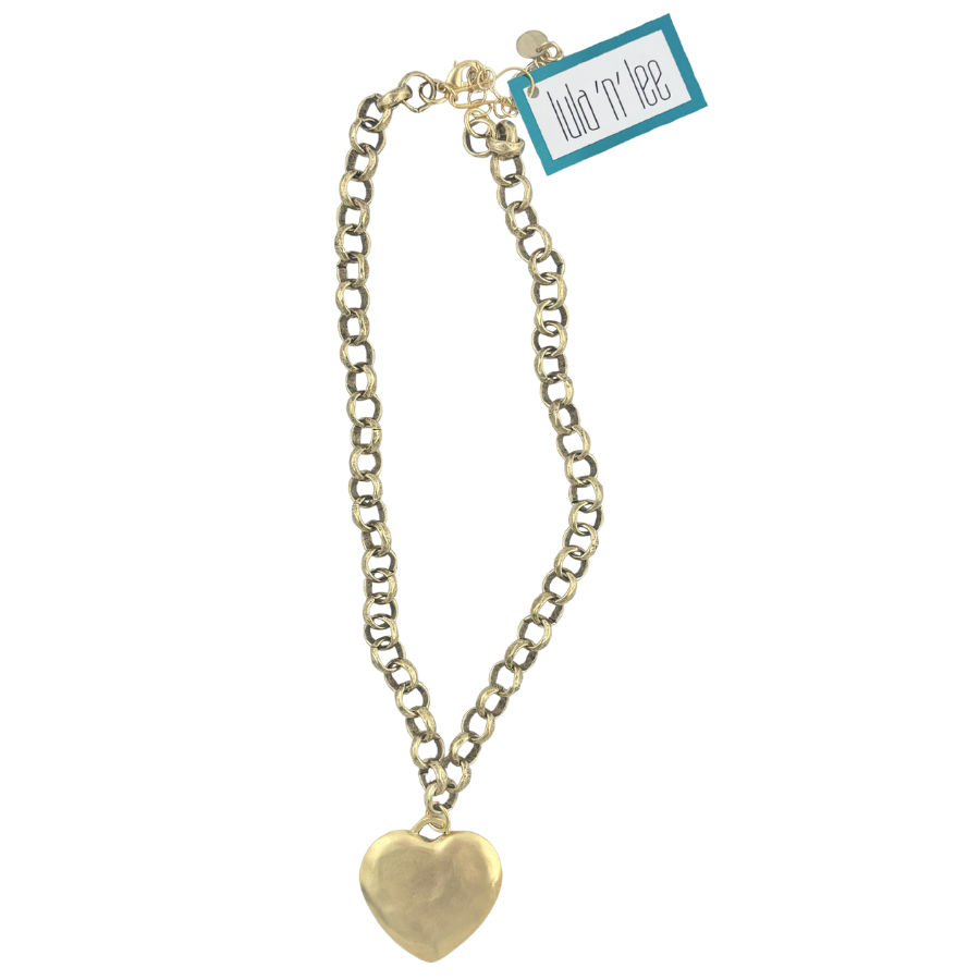 Necklace | Gold Heart Necklace