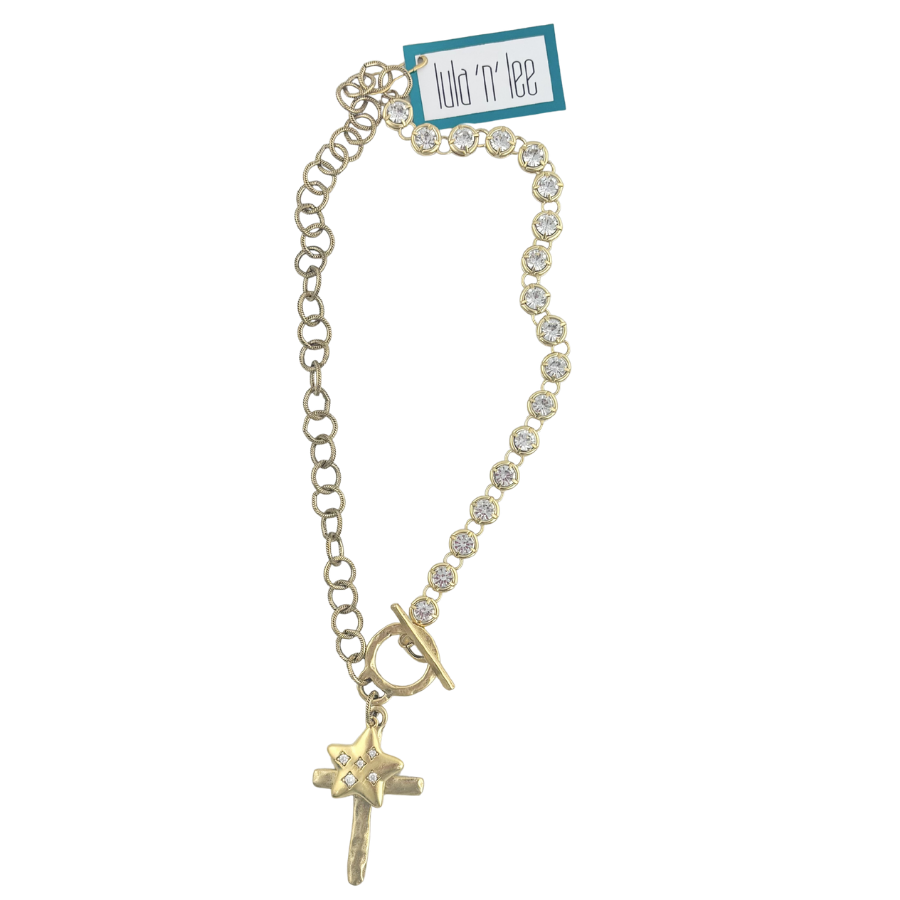 Necklace | Cross & Star Necklace