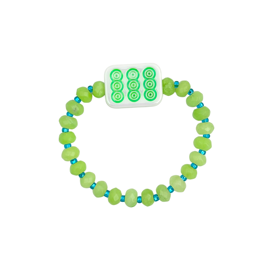 Mahjong Lovers | Green Bam Bracelet