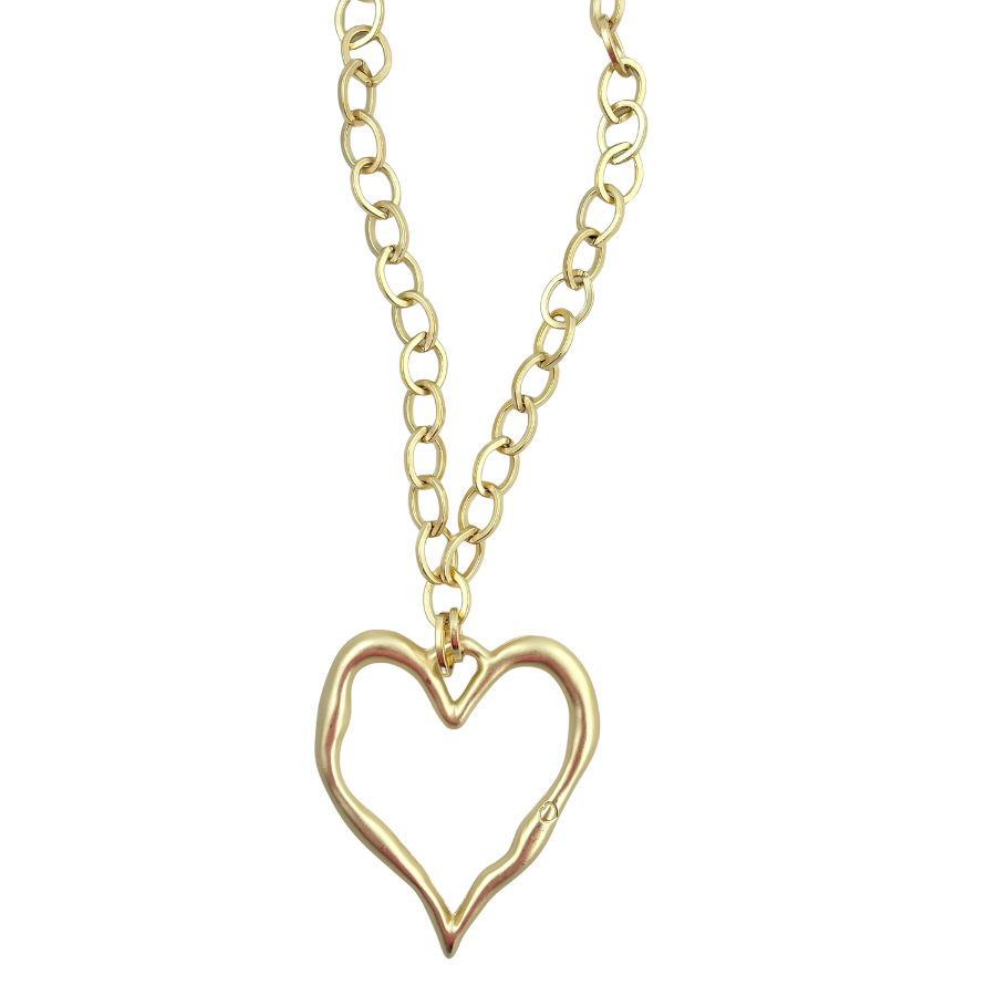 JN134 - Large Gold Heart