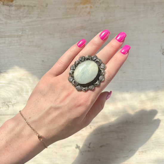 Amazonite Ring