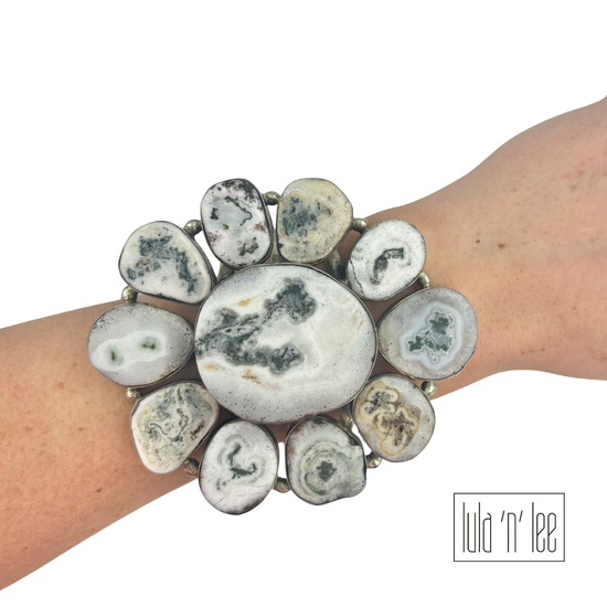 Black & White Agate Bracelet