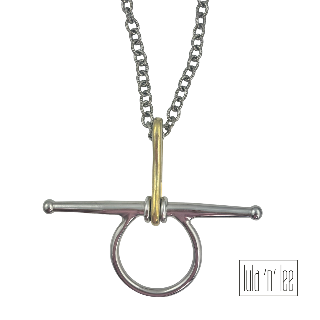 Vintage Horse Bit Necklace #1
