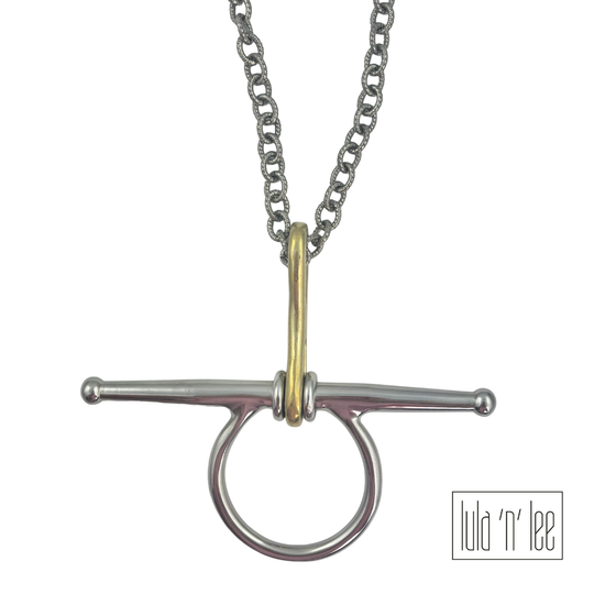 Vintage Horse Bit Necklace #1