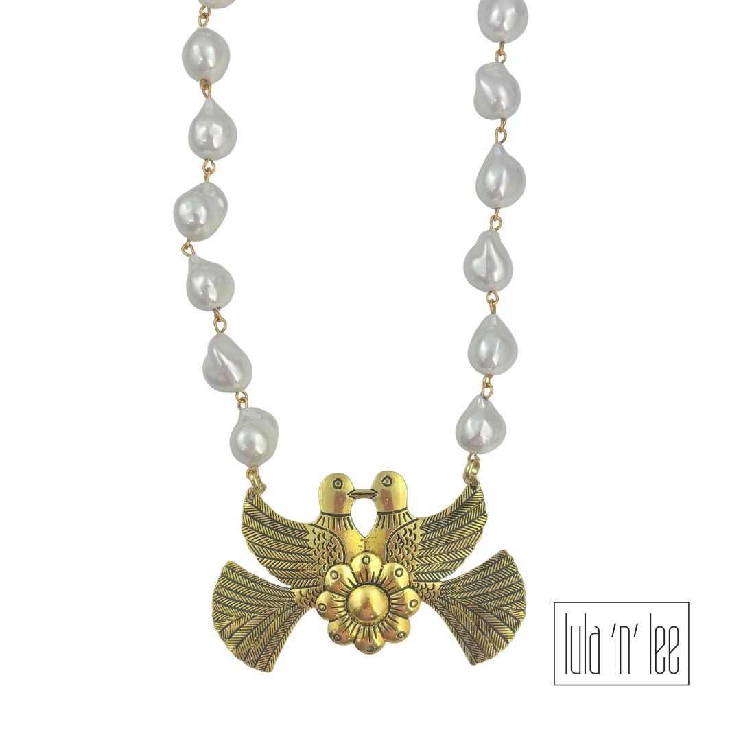 Double Dove Necklace