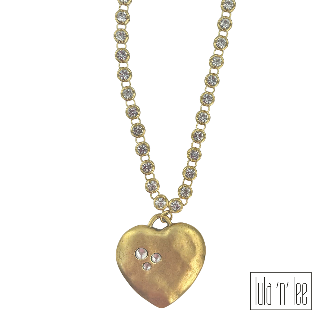 Crystal Heart Necklace
