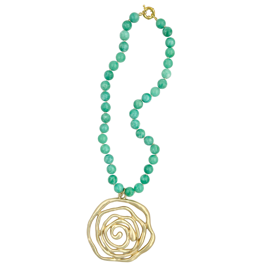 Summer Jewels | Turquoise Jade & Rose