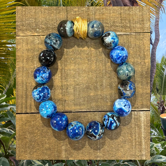 Arm Candy - Blue Agate