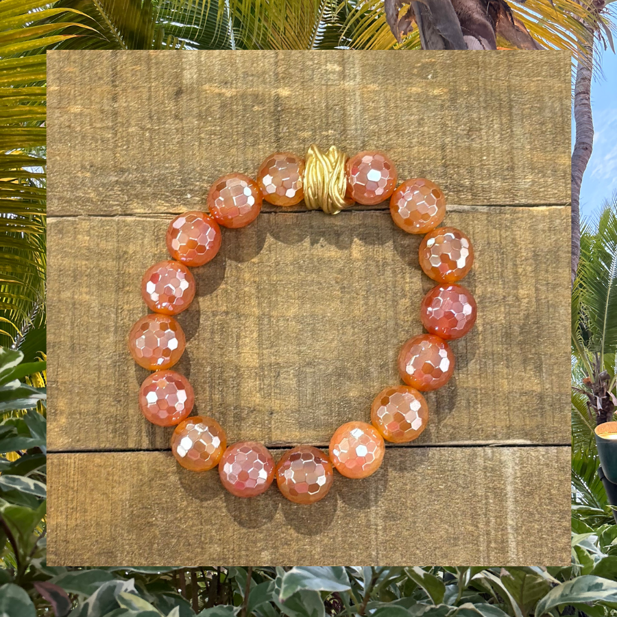 Arm Candy - Mystic Orange Sardonyx