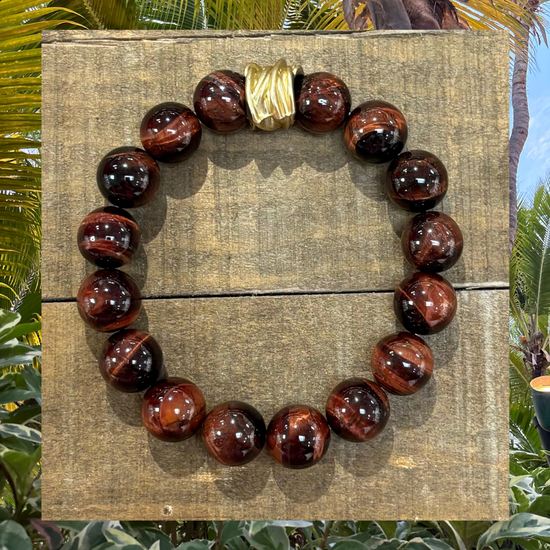 Arm Candy - Red Tiger Eye