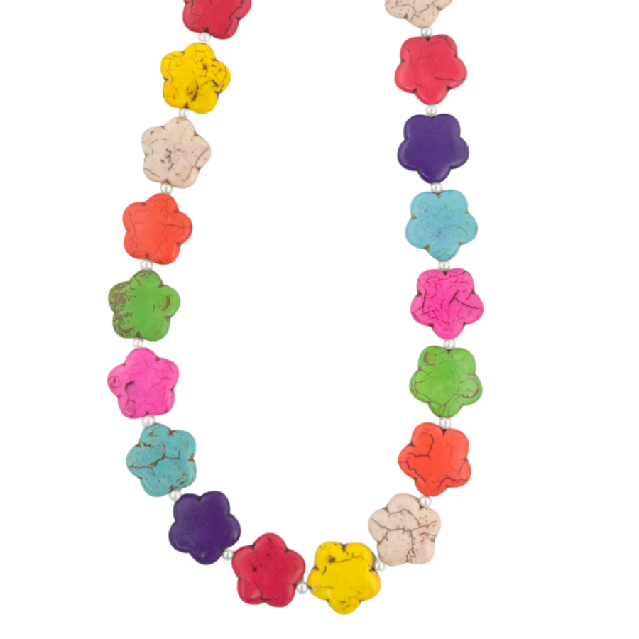 Bohemian Bliss | Multi Colored Magnesite Bauble #146