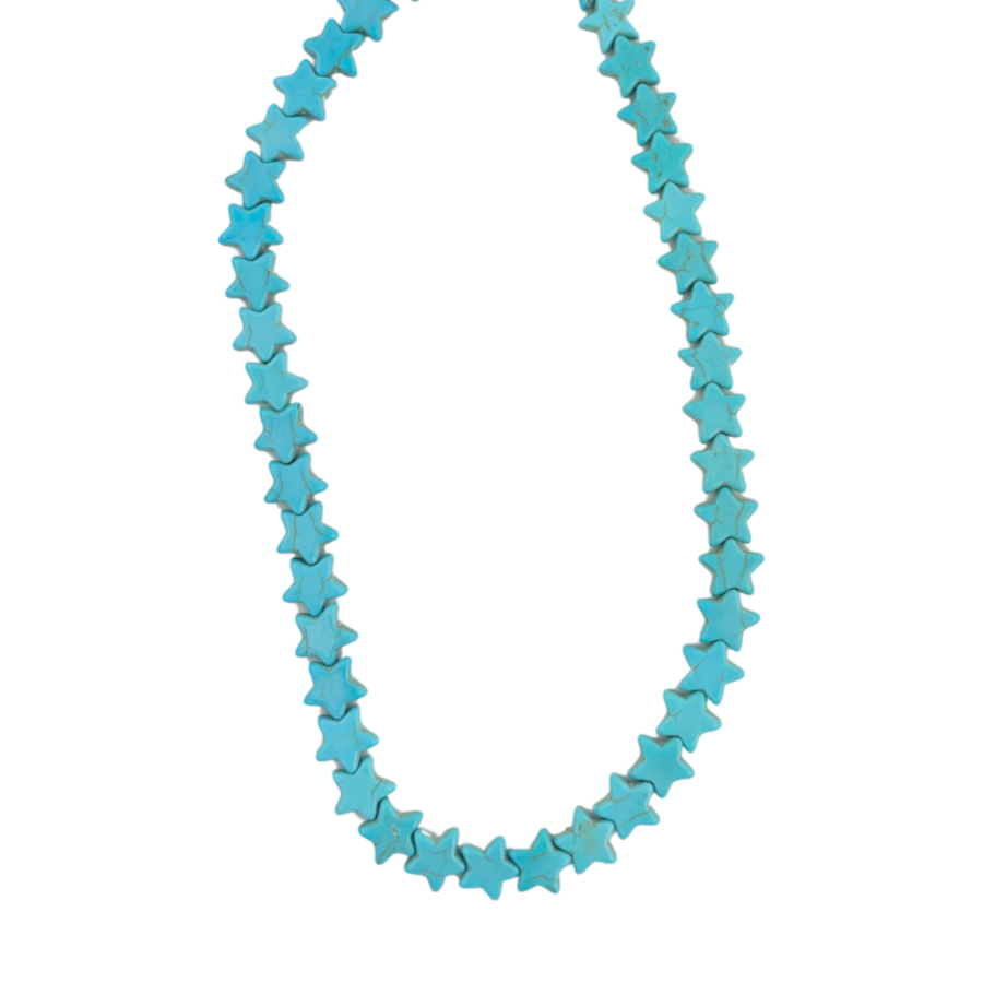 Bohemian Bliss | Blue Mini Star Necklace #159