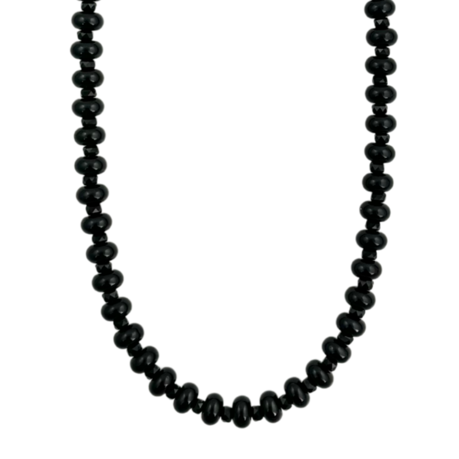 Mosaic Magic | Black Jade Necklace #411