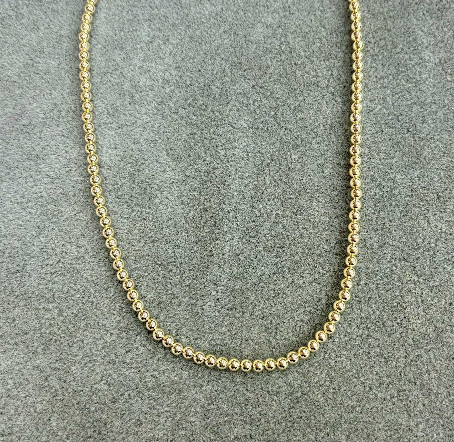 4mm Gold Filled Necklace