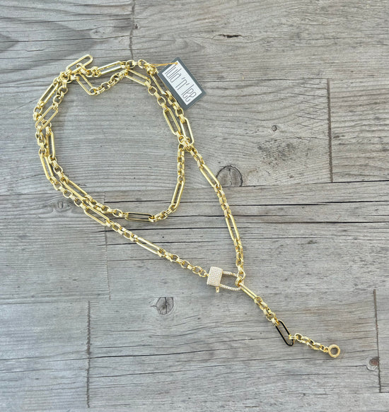 Gold Adjustable Necklace