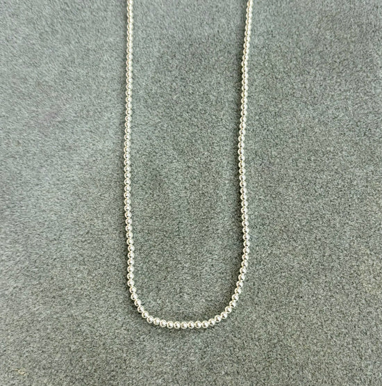 3mm Sterling Silver Necklace