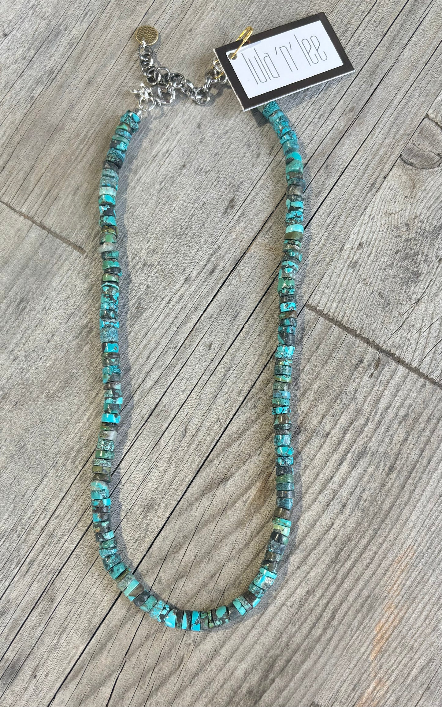 Turquoise Chip Necklace