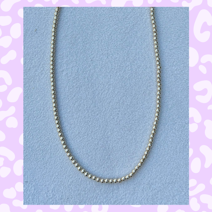 Classic 3mm Gold Filled Necklace