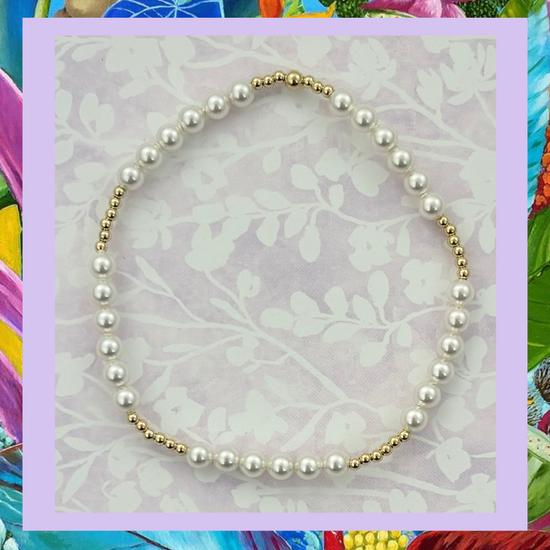 Gold Filled & Mother of Pearls - 29