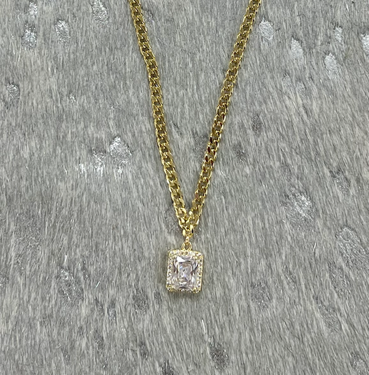 Load image into Gallery viewer, LN.028 - Gold Plated CZ
