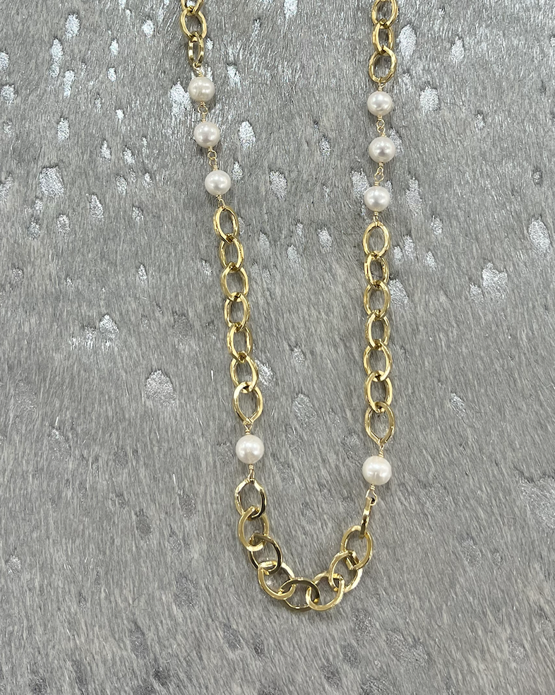 LN.041 - Gold Pearl Accent