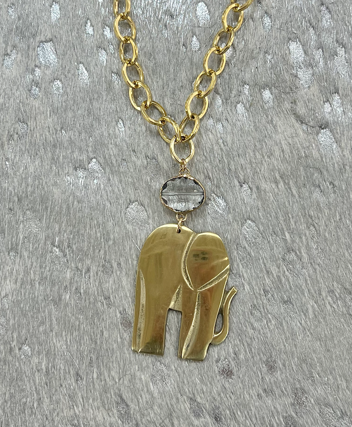 Load image into Gallery viewer, LN.063 - Gold Elephant
