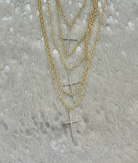 LN.087 - Gold layer with Crosses