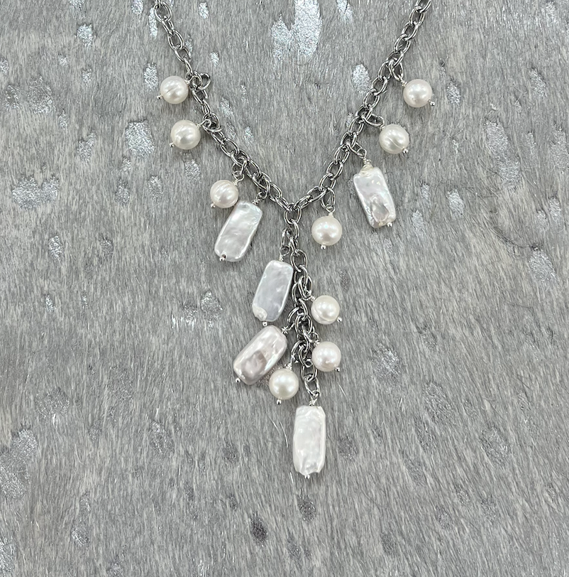 Load image into Gallery viewer, LN.127 - Freshwater Pearl &amp;quot;Y&amp;quot; Necklace
