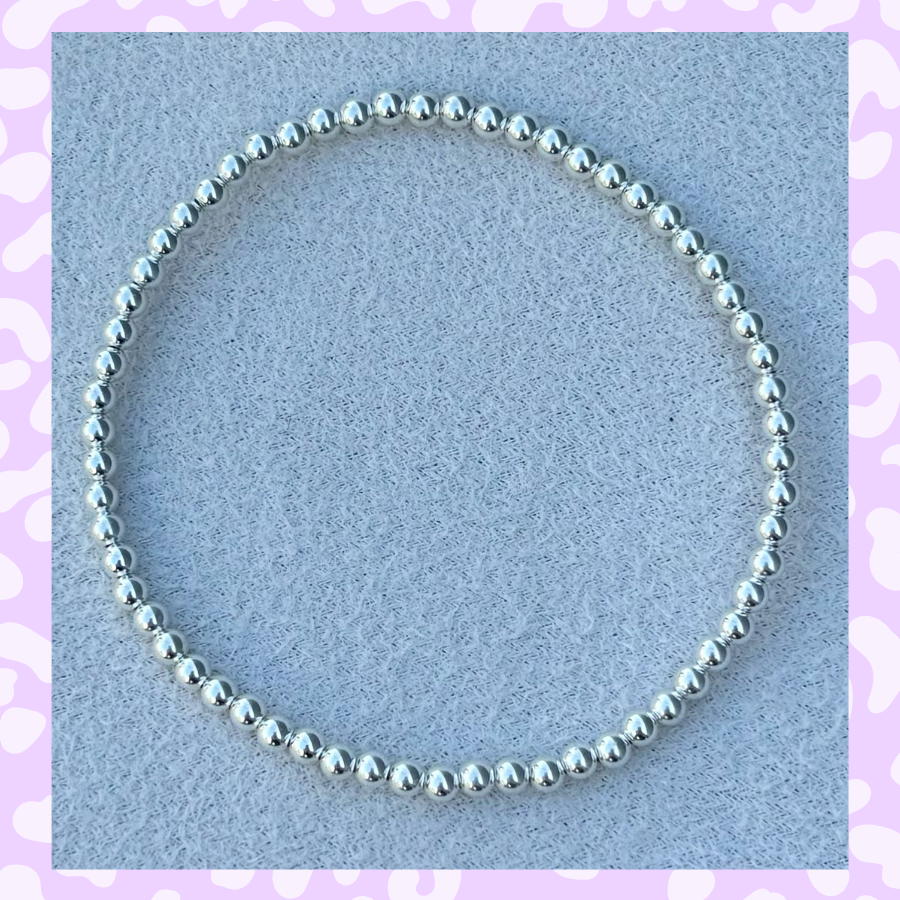 Classic 3mm Sterling Silver Bracelet