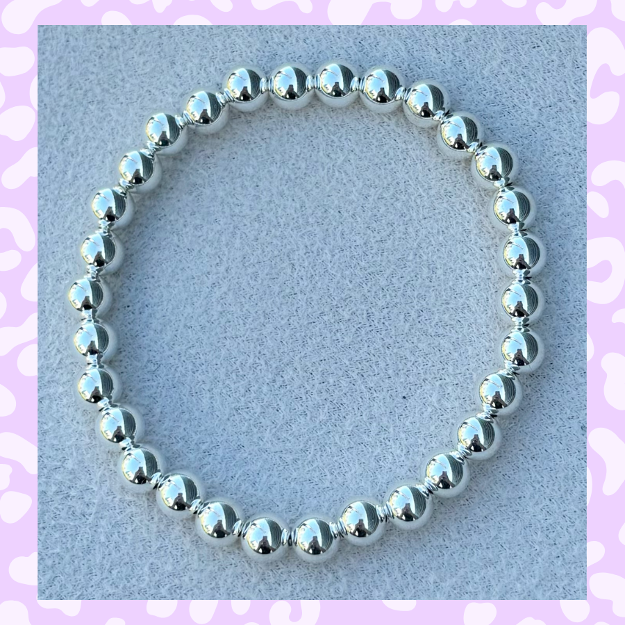 Classic 6mm Sterling Silver Bracelet