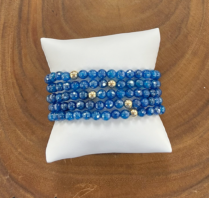 Tiny Gems - Mystic Blue Agate